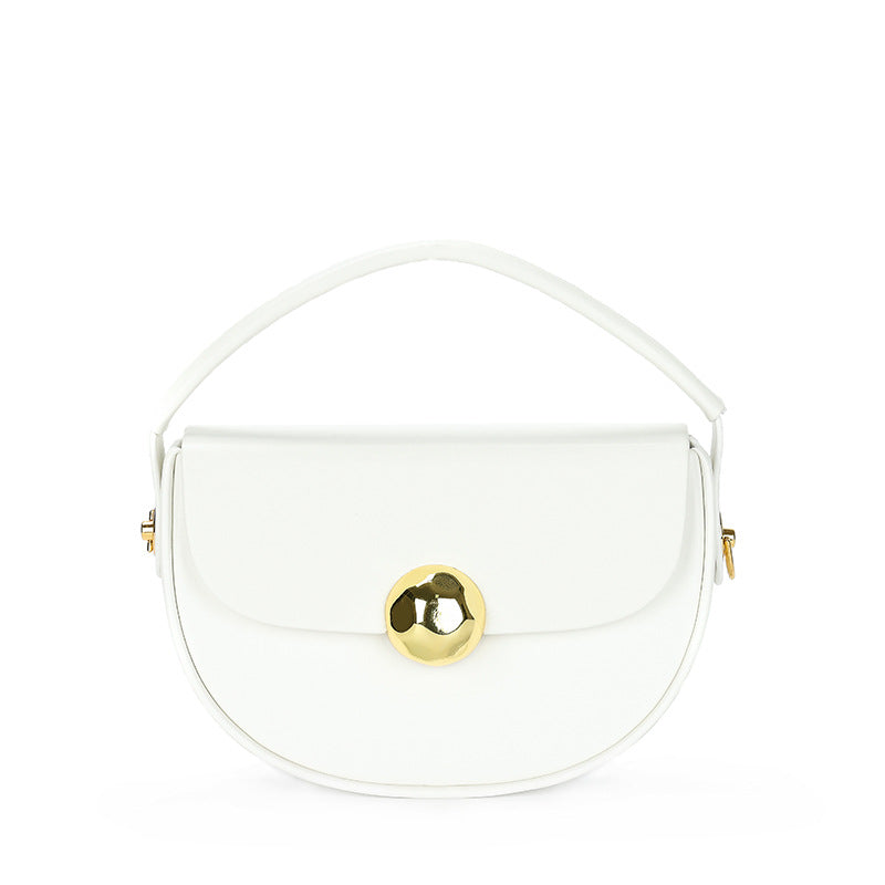 Women's Motorcycle Alligator Print Stitching Underarm Simple Handbags