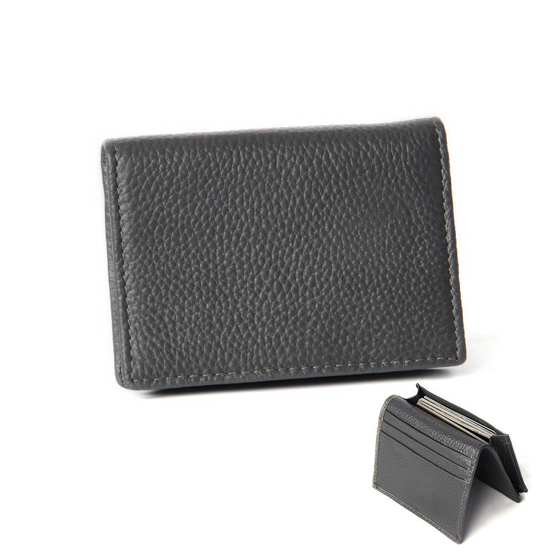 Light-weight Thin Simple Large Capacity Certificate Card Holder