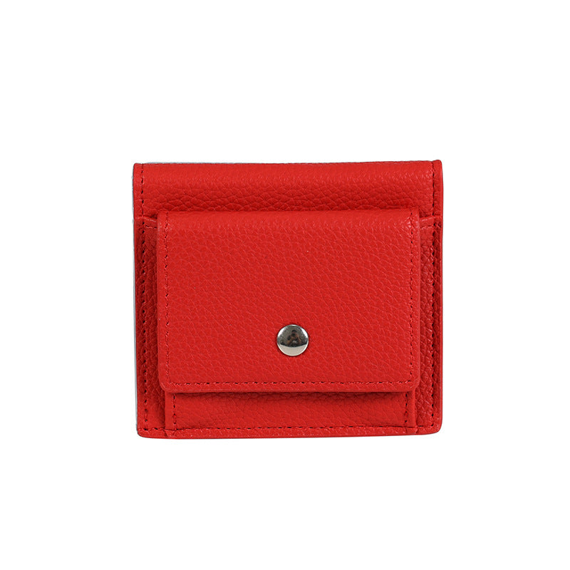 Women's Two-fold High-grade Short Thin Mini Simple Ladies Wallets