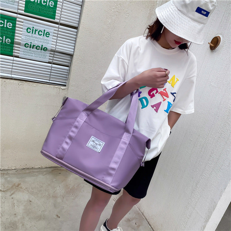 Women's & Men's & Dry Wet Separation Printable Travel Bags