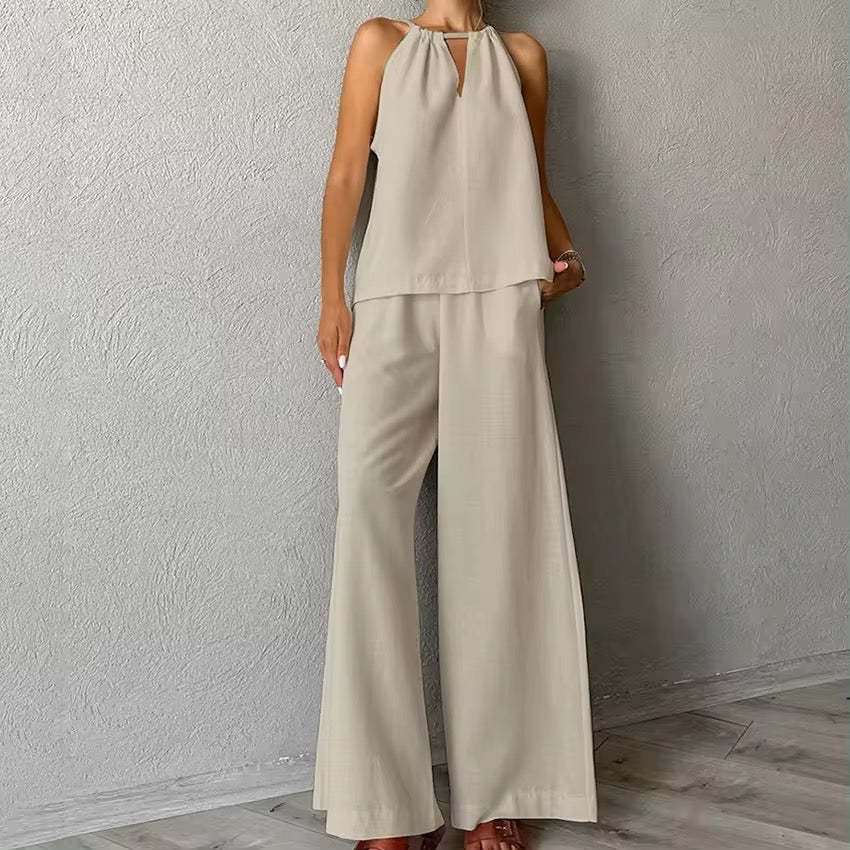 Summer Pure Color Design Sense High Suits