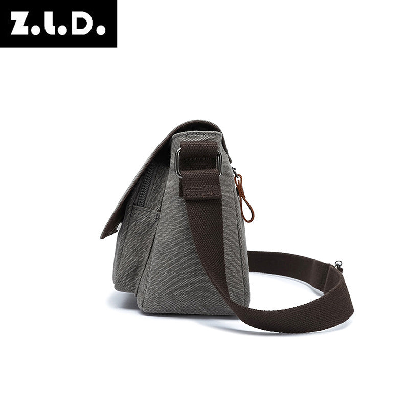 Men's Canvas Portable Household Street Tide Men's Messenger Bags