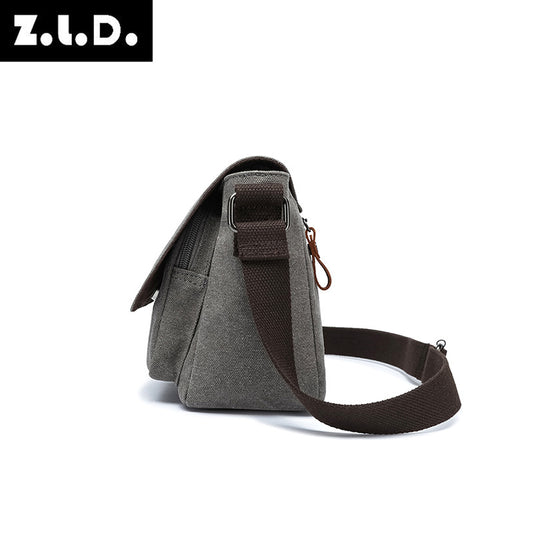 Men's Canvas Portable Household Street Tide Men's Messenger Bags