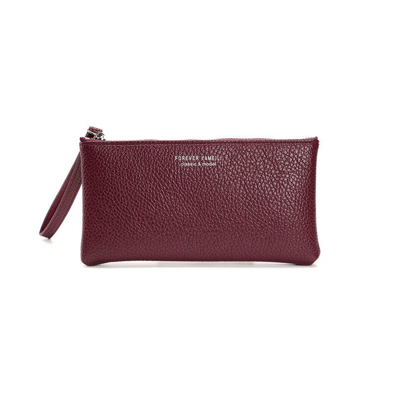 Women's Korean Style Zipper Long Large Capacity Ladies Wallets