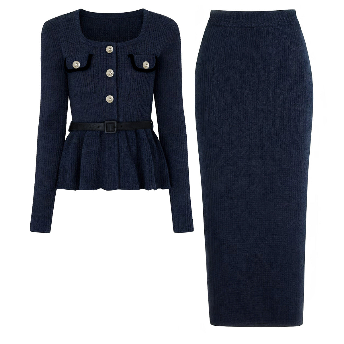 Women's Glamorous High Quality Fashionable Knitted Suits