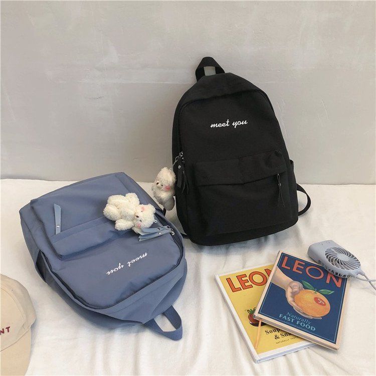 Female Korean High Junior Cute Large Middle School Students' Schoolbags