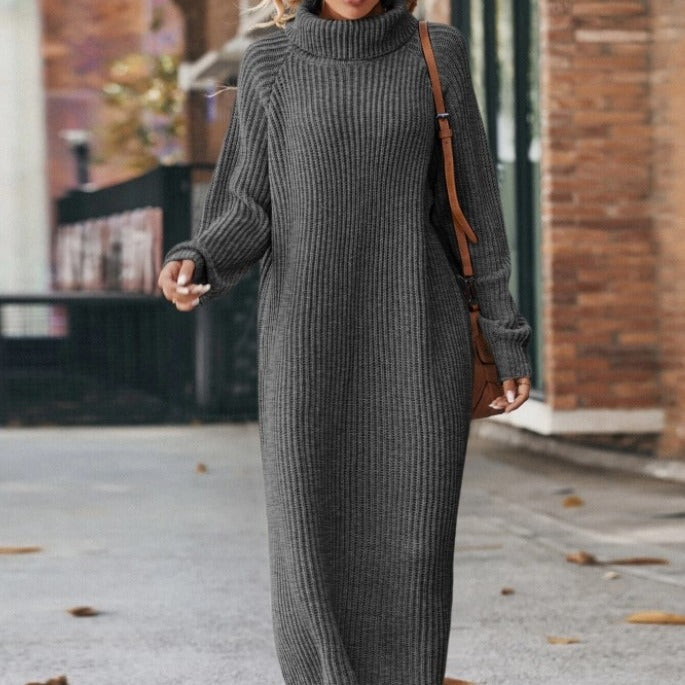 Winter Match With Woolen Loose Over Knee Skirts