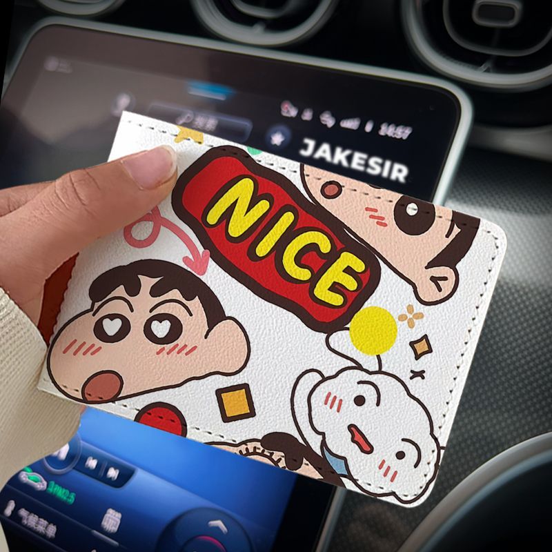 Cute License Protective Cover Driving Motor Card Holder