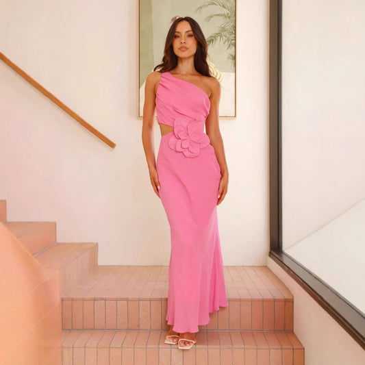 Women's Summer Fashion Slim Fit Sexy Pure Dresses