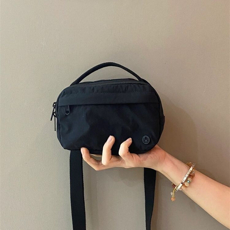 Pretty Macaron Nylon Waterproof Light Canvas Crossbody Bags