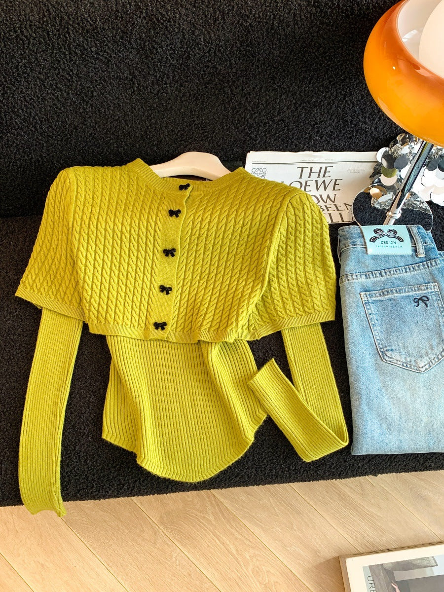 Women's Twist Stand Collar For Cape Shawl Tops