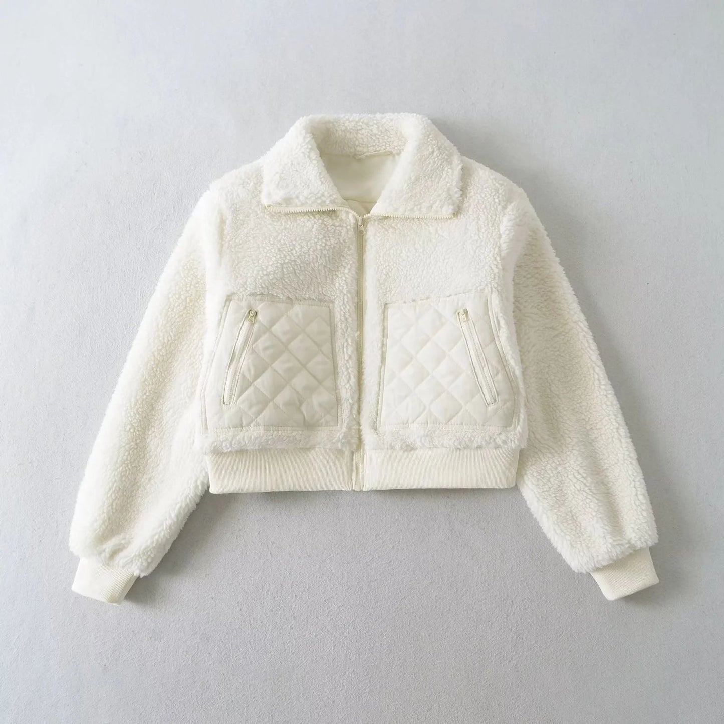 Imitation Lamb Wool Thick Warm Fashionable Coats