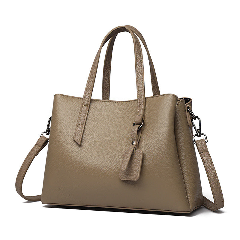 Women's Leather Large Capacity High-grade Niche Handbags