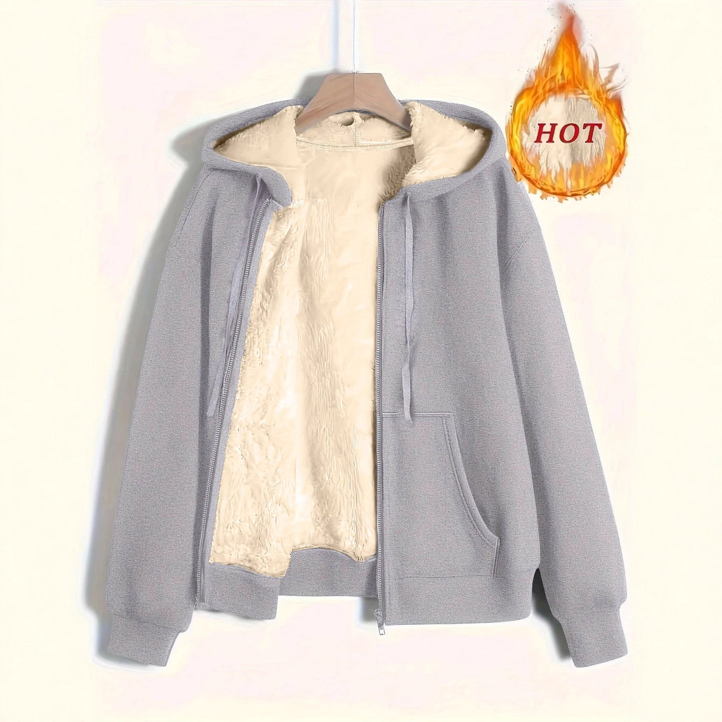 Cool Women's Winter Warm Plush Hoodie Women's Sweater, Sweater