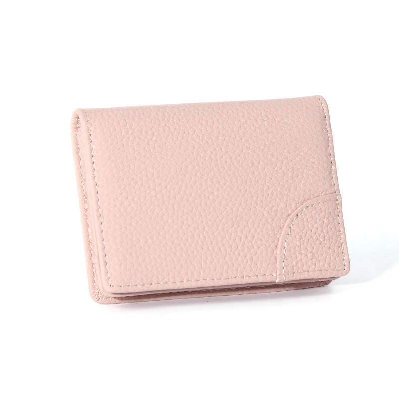 Light-weight Thin Simple Large Capacity Certificate Card Holder