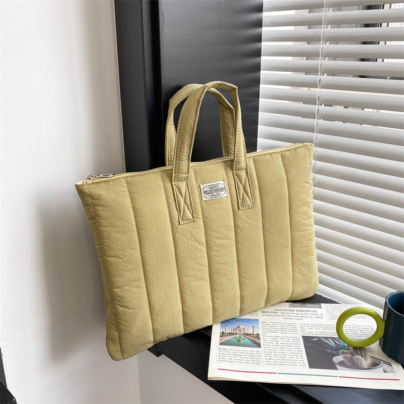 Women's Sleeve Design Space Cotton Shockproof Official Bags