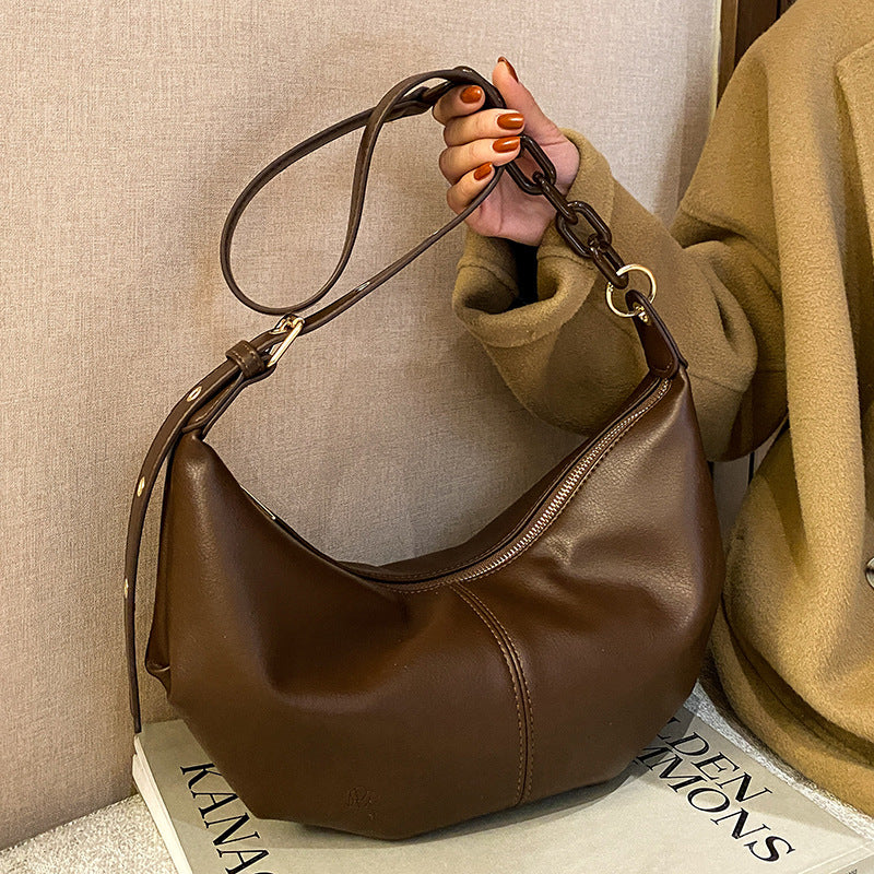 Women's Advanced Texture Soft Leather Fashionable Design Crossbody Bags