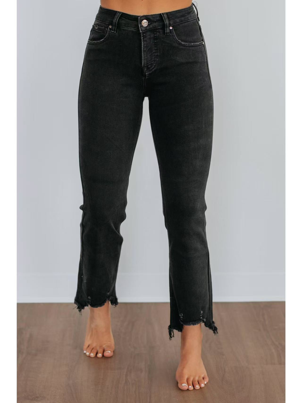 Denim High Waist Comfort Slim Fit Women's Jeans