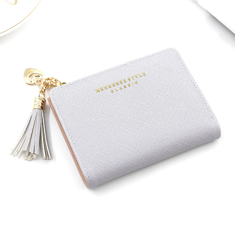 Women's Fashion Large Capacity Multifunctional Clutch Short Ladies Wallets