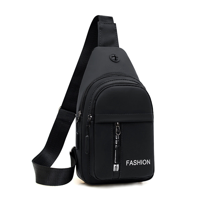 Men's Graceful Waterproof Portable For Derm Men's Chest Bags