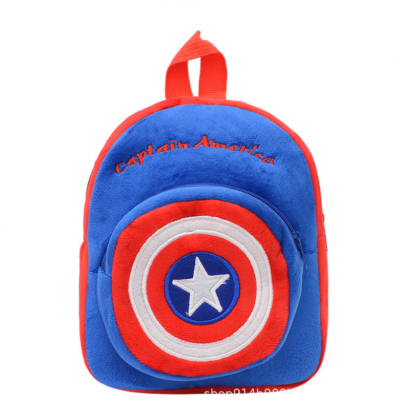 Classy Cute For Boys Cartoon Plush Backpacks