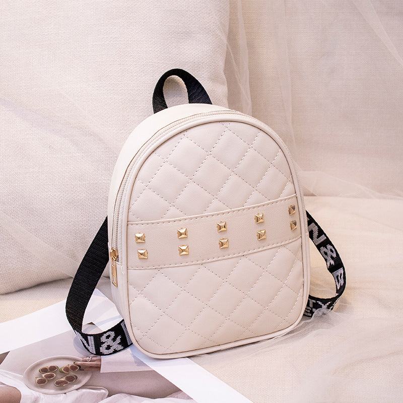 Women's Classic Charming Beautiful Rivet Embroidered Backpacks