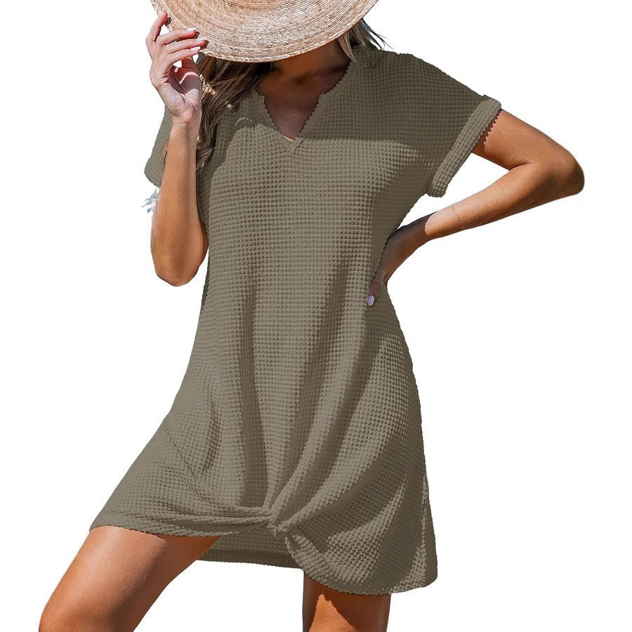 Classy Cool Innovative Women's Beach Knot Blouses