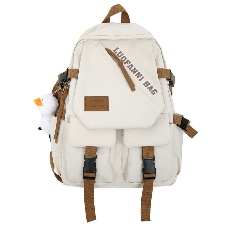 High Male Large Capacity Primary Simple Backpacks