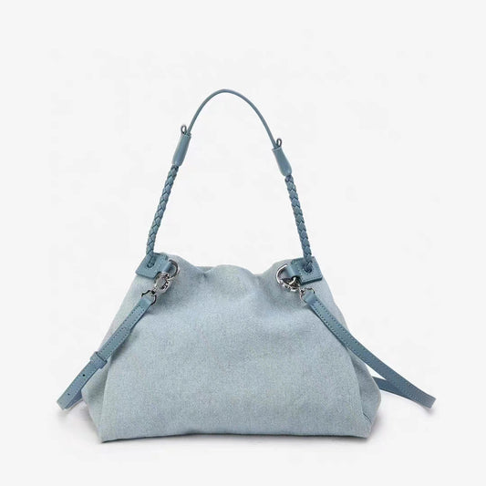 Trendy Women's Canvas Cloud High-grade Layer Bags