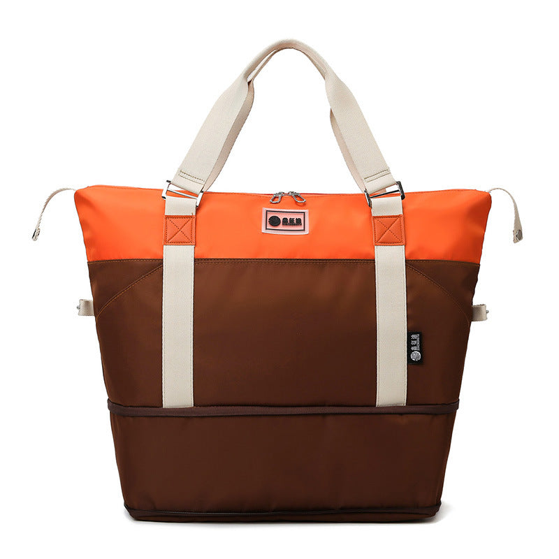 Matching Short-distance Dry Wet Separation Thickened Travel Bags