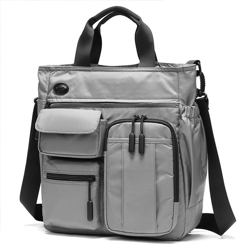 Men's Trip Lightweight Computer Large Capacity Document Men's Shoulder Bags