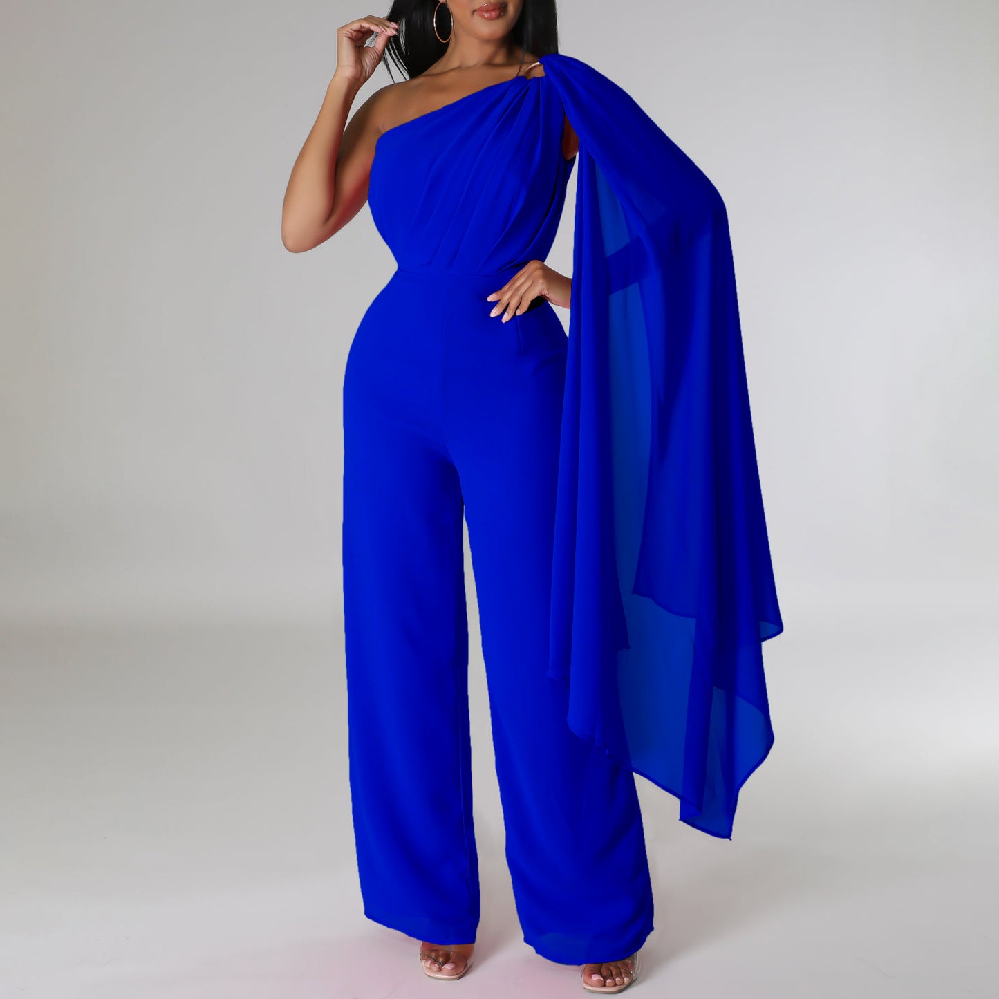 Women's Solid Color Sexy Banquet Fashion Dress Jumpsuits