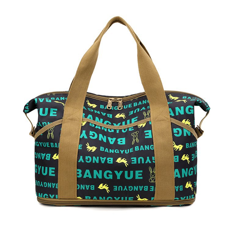 Women's Elephant Printed Large Capacity Out Travel Bags