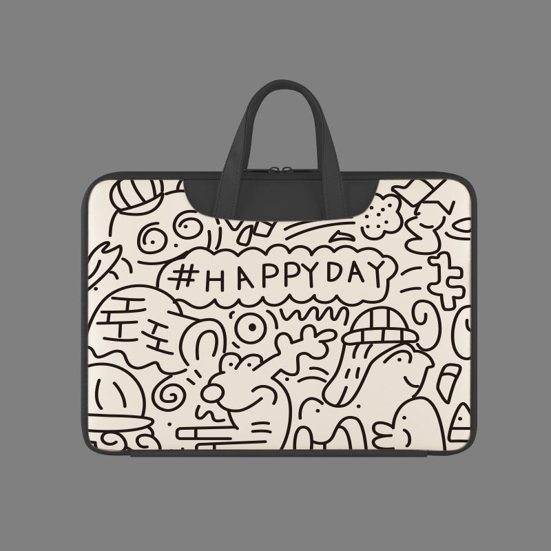 Pacha Dog Inch Female Cartoon Protective Laptop Bags