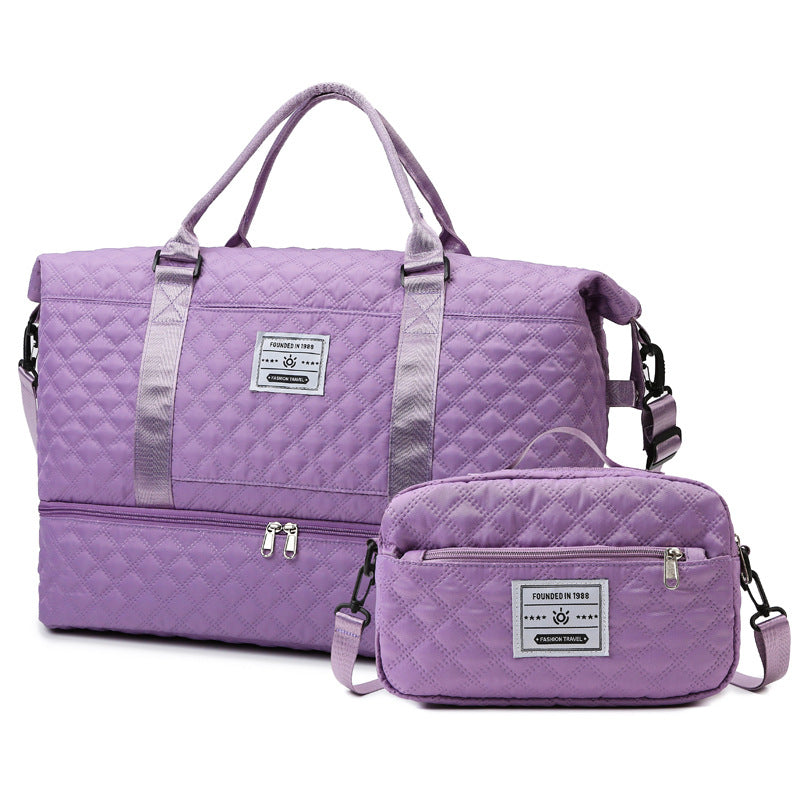 Women's Wet Separation Gymnastic Valise Short-distance Portable Crossbody Bags