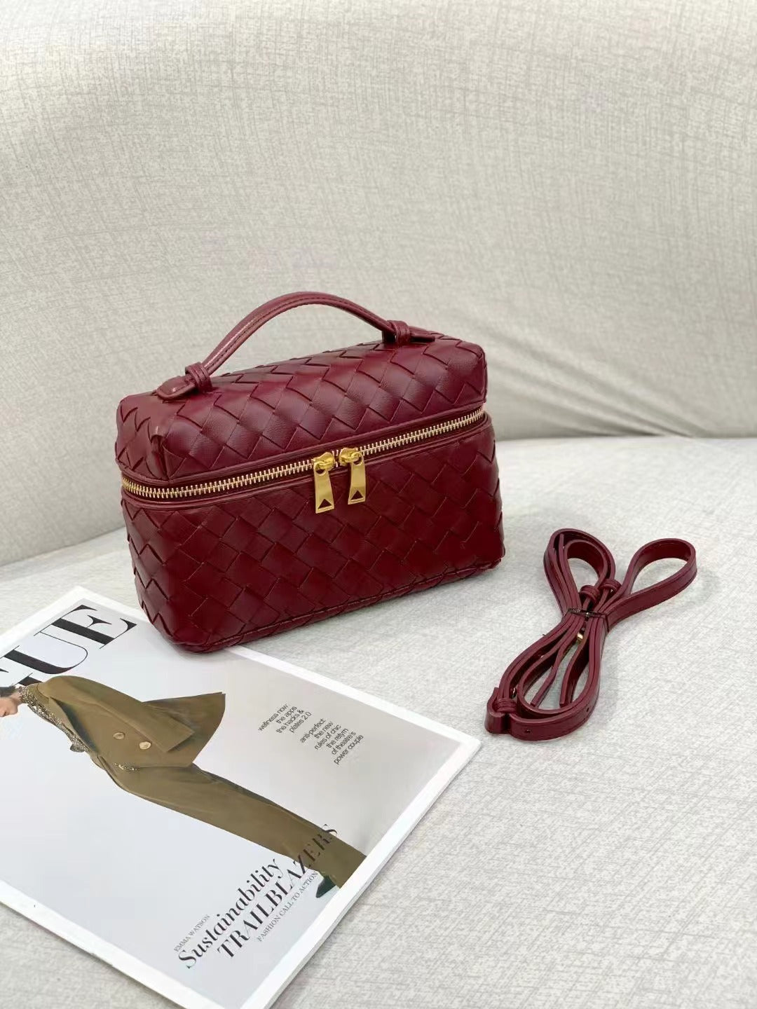 Casual Box Rhombus Chain Western Fashion Handbags