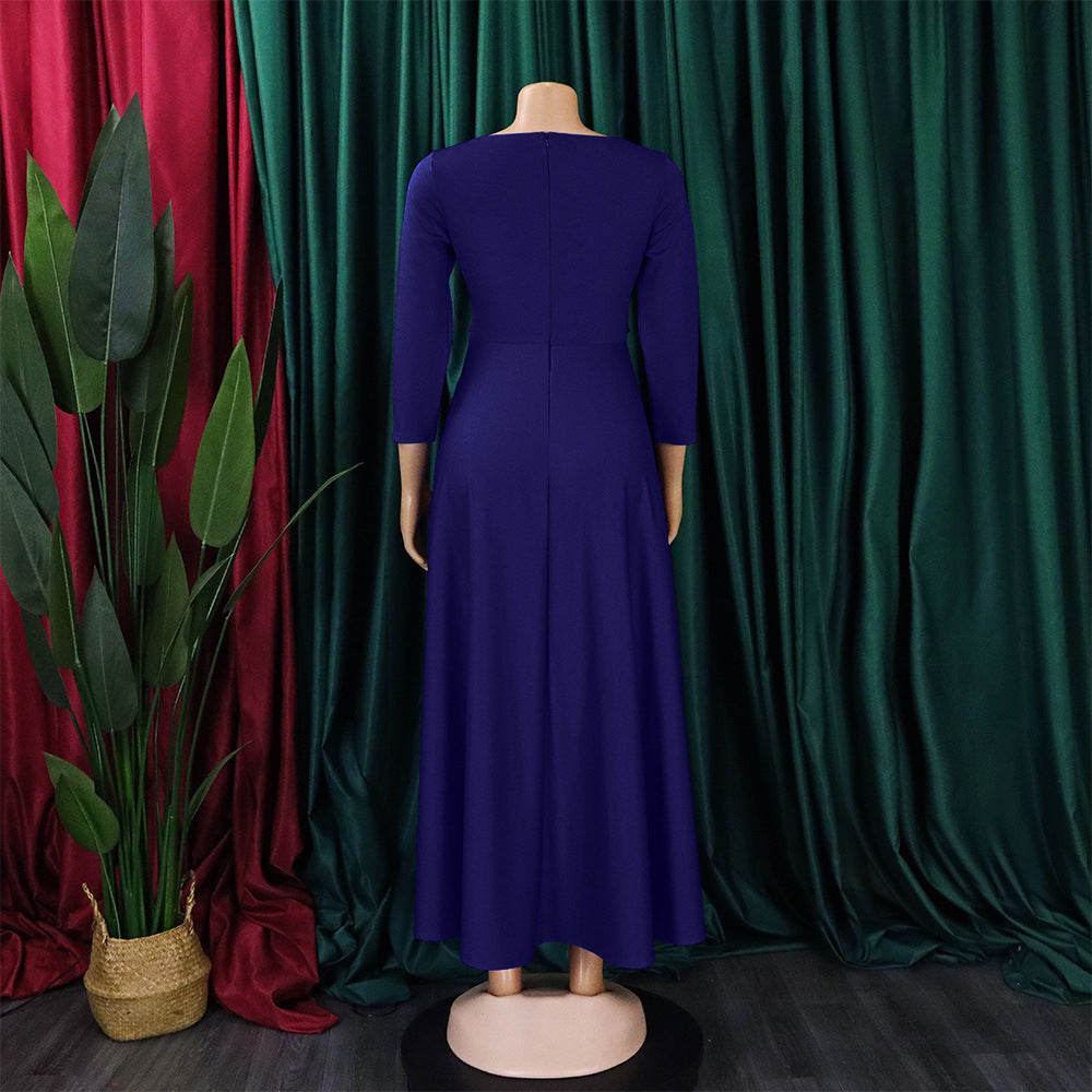 Women's Dress Mid-length Large Swing Elegant Fashion Dresses