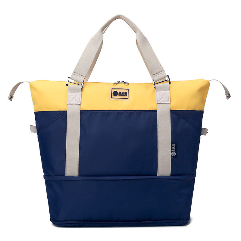 Matching Short-distance Dry Wet Separation Thickened Travel Bags