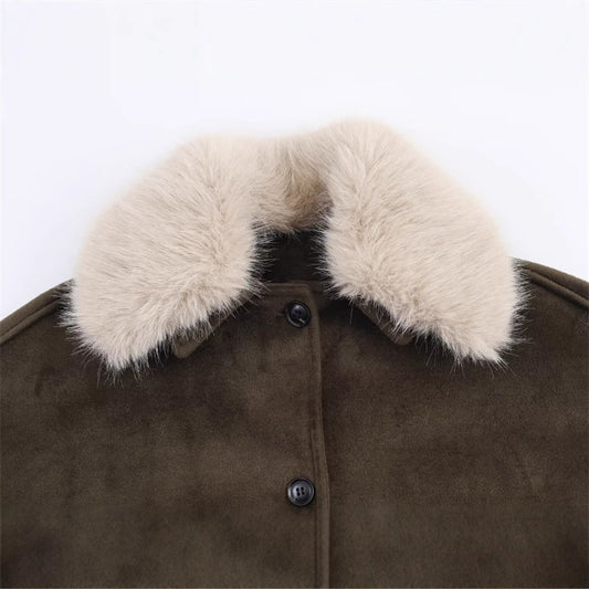 Women's Autumn Casual Loose Design Long Sleeve Jackets