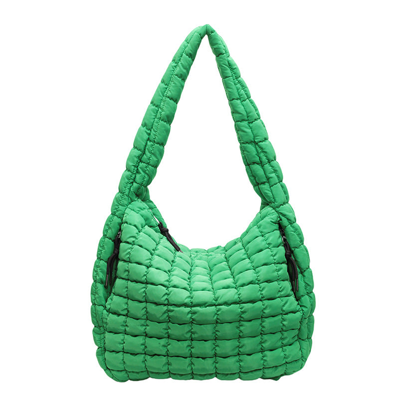 Women's Pleated Large Personalized Minority Capacity Dumpling Bags