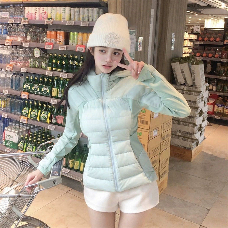 Women's Duck Down Sports Lightweight Long Sleeve Jackets