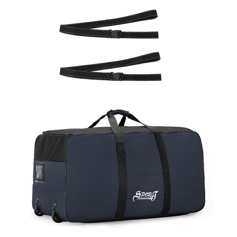 Capacity Foldable Checked Accommodation Quilt Storage Travel Bags