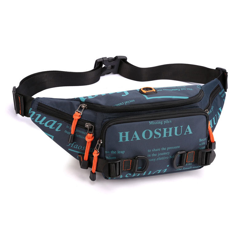 Men's Trendy Fashion Waterproof Nylon Cloth Men's Waist Packs