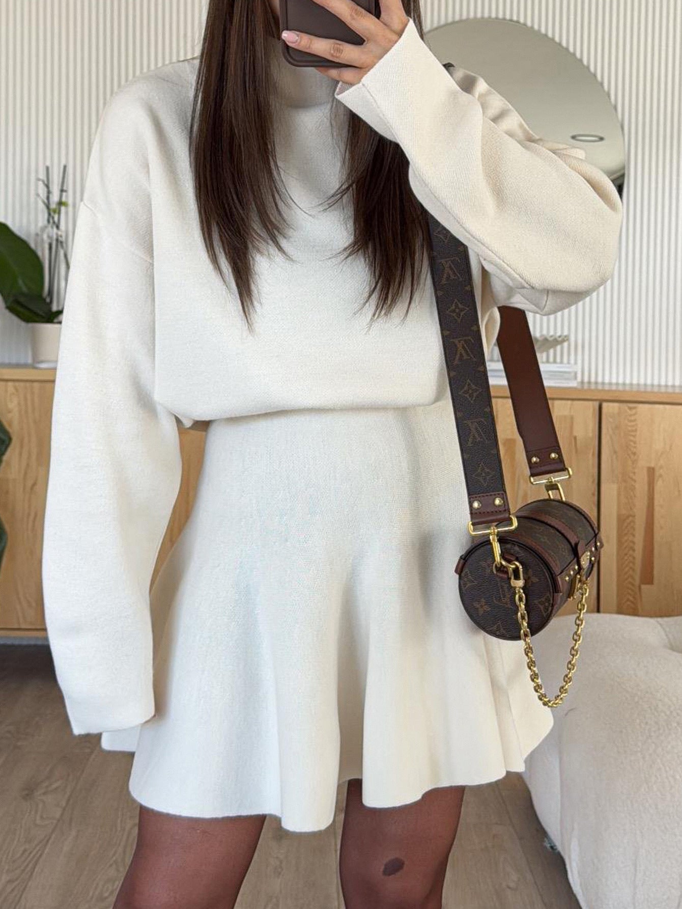 Women's Casual Vacation Style Long Sleeve Dress Suits