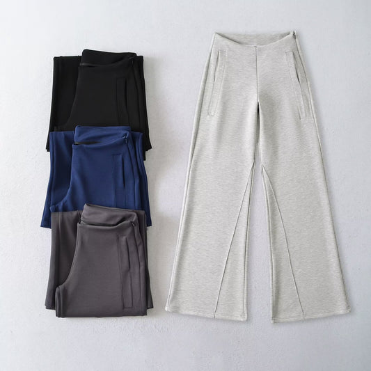 Women's Loose Slimming Relaxed Lazy Straight Casual Pants