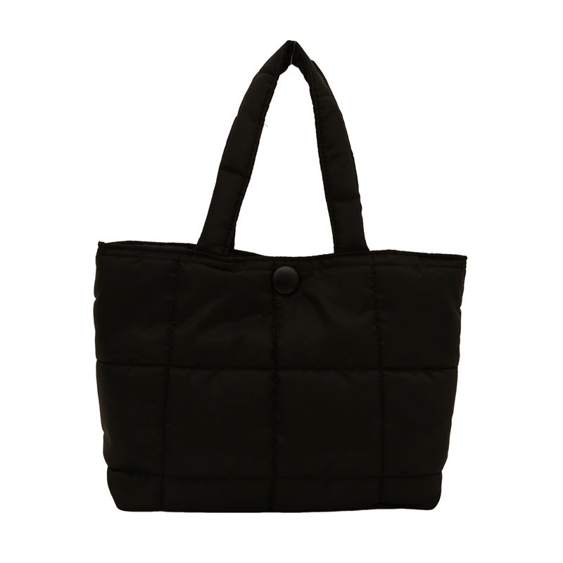Korean Style Cotton Clothes Large Capacity High Tote Bags