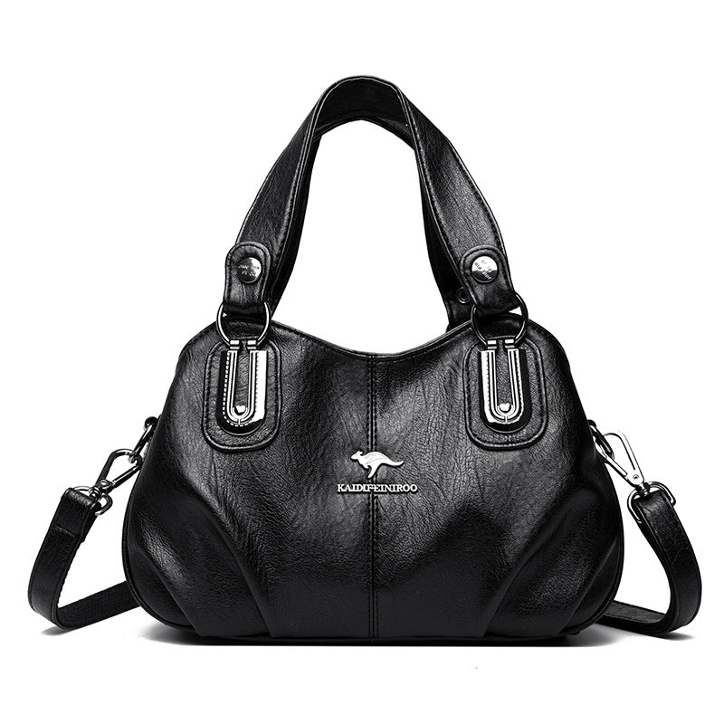 Women's Sheepskin High Texture Genuine Leather Mother Handbags