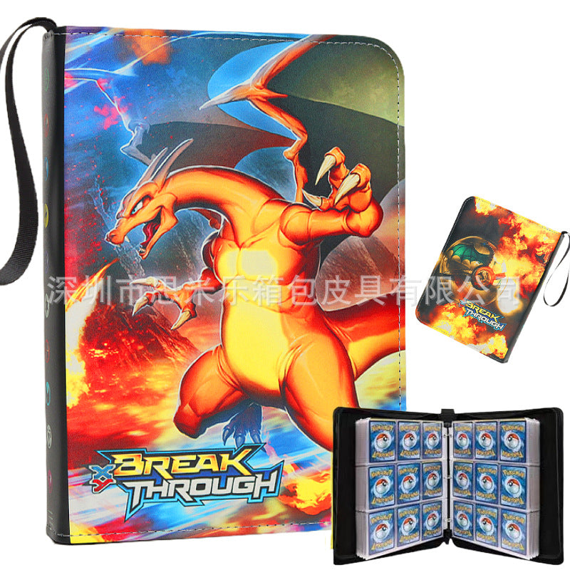 Trendy Game Binder Grid Collection Album Bags