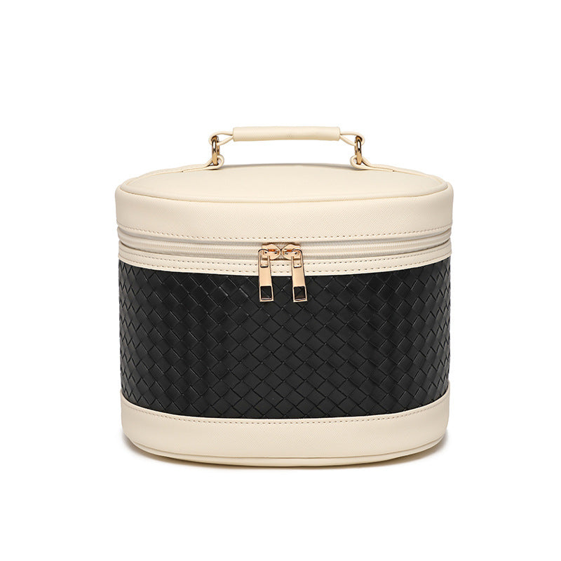 Portable Cosmetics Storage Plaid Waterproof Toiletry Cosmetic Bags