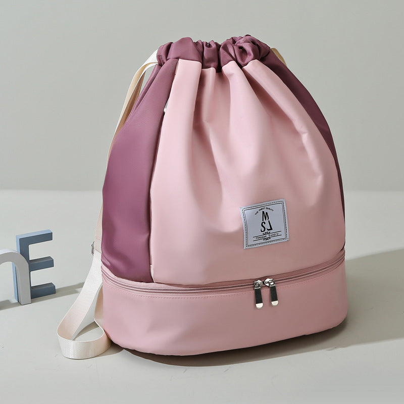 Women's & Men's Portable Storage Dry Wet Separation Waterproof Beach Travel Bags